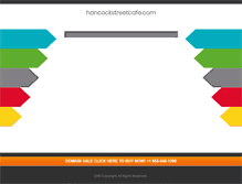Tablet Screenshot of hancockstreetcafe.com